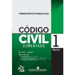 Livro Código Civil Comentado vol 1, 1ª Edição 2023