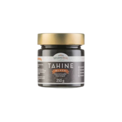Tahine Black ( Pasta de Gergelim) Integral 250g - Sésamo Real