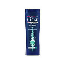 Shampoo Clear Anticaspa 2x1 Limpeza Diária 400ml