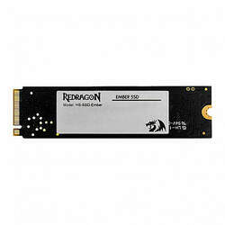 SSD Redragon Ember, 1TB, M 2 2280 NVMe, Leitura 2460MB/s E Gravação 2475MB/s, GD-408