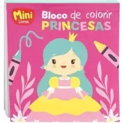 Livro Colorir - Mini Bolo Princesas
