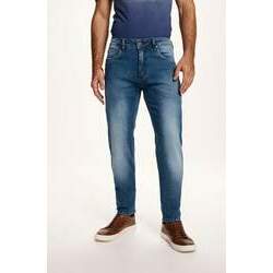 Calça Jeans Super Stone Basic Fit Azul Claro