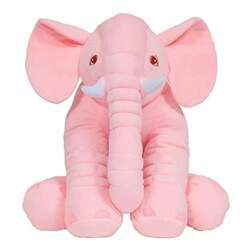 almofada elefante gigante rosa buba 60cm