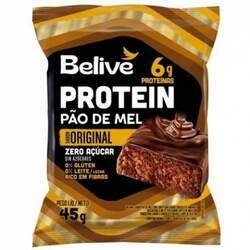 Pão de Mel Protein Zero Açúcar 45g - Belive
