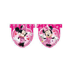 Bandeirola rosa Minnie Mouse
