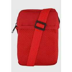 Shoulder Bag Bolsa Transversal Básica de Nylon Vermelha B065