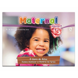 Revista Escola Dominical Lições Bíblicas - Maternal Aluno (3º Trimestre - 2023)