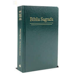 Bíblia Almeida Revista e Corrigida (ARC) Letra Grande Verde