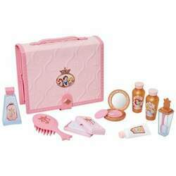 Kit de Acessórios de Viagem de Brinquedo da Disney Princesas Coleção Estilo, Rosa