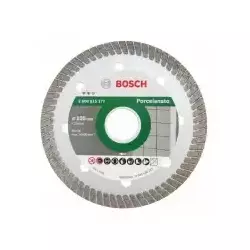 Disco Diamantado Turbo Fino Para Porcelanato Corte a Seco e Refrigerado 4 -105MM Bosch 2608615177