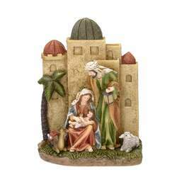 Sagrada Família Cenário 20cm Espressione Christmas