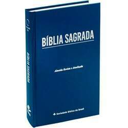 Bíblia Sagrada ARC Letra Grande Capa Dura Azul