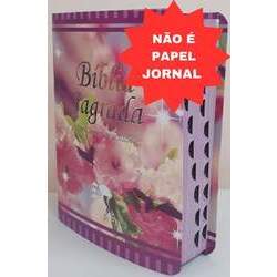 Bíblia média - capa luxo floral primaver