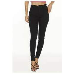 Calça Jeans Femina Skinny Média Black and White - DZ20292 P