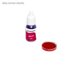Corante Líquido para Biscuit - 85 022 - Rosa Antigo 10ml - Saraman