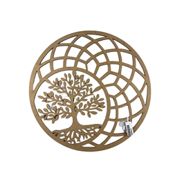 Mandala Arvore da Vida Geometrica - 30x30cm