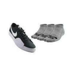 Kit Tênis Nike SB Blazer Court Meia Nike SB Show Sock kit com 3 meias