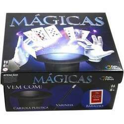 Jogo kit Mágicas 30 com truques de magica e acessórios - Pais & Filhos