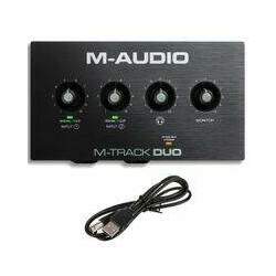Interface M Audio MTRACKDUO USB 2 Canais Combo Phanton Power -