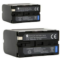 Kit 2 Baterias NP-F950/960/970 para Sony