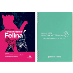 Manual de Clínica Médica Felina, 1ª Edição 2023 Sanar Note Medicina Veterinária Pequenos Animais, 2ªEdição