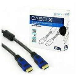 CABO HDMI 15 METROS V1 4 COM FILTRO E MALHA BLINDADO CBX-H150CM - EXBOM