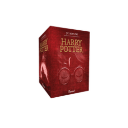 Box Harry Potter Premium Vermelho (7 Livros em Capa Dura)