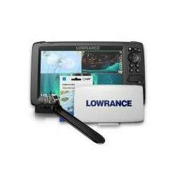 GPS Sonar Lowrance Hook Reveal 9 TS ROW Capa e Carta Náutica