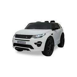 Carrinho Elétrico Infantil Caminhonete Land Rover Branco 12V - Xalingo