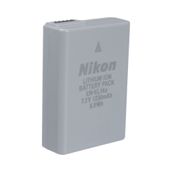 Bateria Nikon EN-EL14a - compatível com D5600, D3500, D3400 e outros modelos