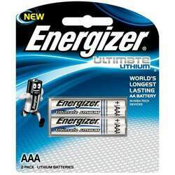 Pilhas Palito Energizer Ultimate Lithium AAA2