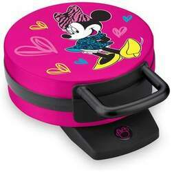 Maquina de Waffles Disney DMG31 Rosa Escuro 110V