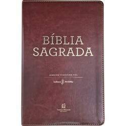 Bíblia Sagrada Leitura Perfeita ACF Marrom Flexível