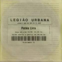 CD LEGIÃO URBANA 2001 Como é Que Se Diz Eu Te Amo, Disco 1