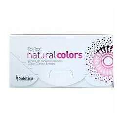Lentes de contato coloridas Solflex Natural Colors - Sem grau