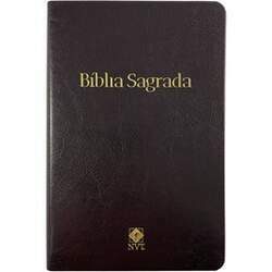Bíblia Sagrada Slim NVT Letra Normal Capa Marrom
