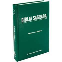 Bíblia Sagrada ARA Letra Grande Capa Dura Verde