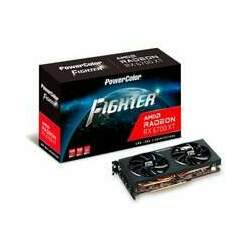 Placa de Vídeo PowerColor Fighter AMD Radeon RX 6700 XT, 16Gbps, 12GB GDDR6, AMD RDNA 2 Architecture e FreeSync - AXRX 6700XT 12GBD6-3DH