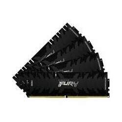 Memória Kingston Fury Renegade, 64GB (4x16GB), 3600MHz, DDR4, CL16, Preto - KF436C16RB1K4/64
