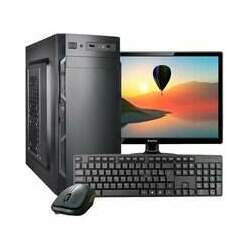Computador Completo Brazil PC, Intel Core i5-650, 8GB, SSD 256GB, Linux, Monitor 15.4, Teclado e Mouse - 58084