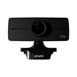 Webcam Raza Pcyes HD-02, 720P, 30 FPS, USB, Preto - SKU35464