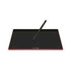 Mesa Digitalizadora XP-Pen Deco Fun L Pen Tablet CT1060, com Caneta P01, 5080LPI, USB-C, Vermelho - DECO FUN L_R