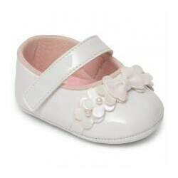 Sapato Infantil Feminino Branco Fase 1 Tam 4 Pimpolho