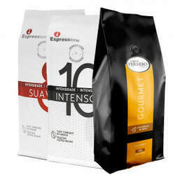 Café em grãos Espressione/Ferrero - 3 pacotes