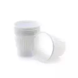 Copo Plástico Branco 50ml Cristalcopo C/100 Unidades