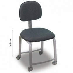 Cadeira com Assento Estofado Trident TUB-CD45