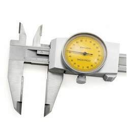 Paquímetro Com Relógio em Metal Duro -150x02mm - Graduação 0,02mm - DIGIMESS