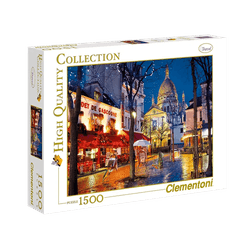 Puzzle 1500 peças Paris, Montmartre - Clementoni - Importado