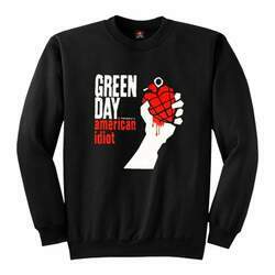 Blusa de Moletom Green Day Gola c/ elastano