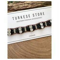Choker Turkese Store Western Hand Shine CH308